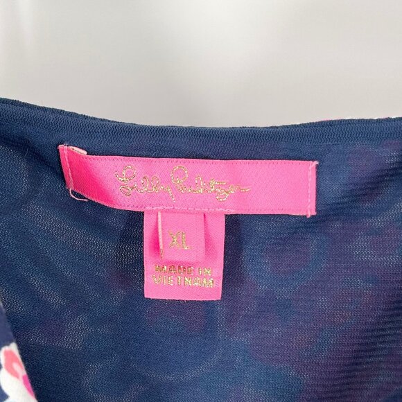 Lilly Pulitzer Dante Jumpsuit in Turtle Amazement XL - Picture 5 of 7